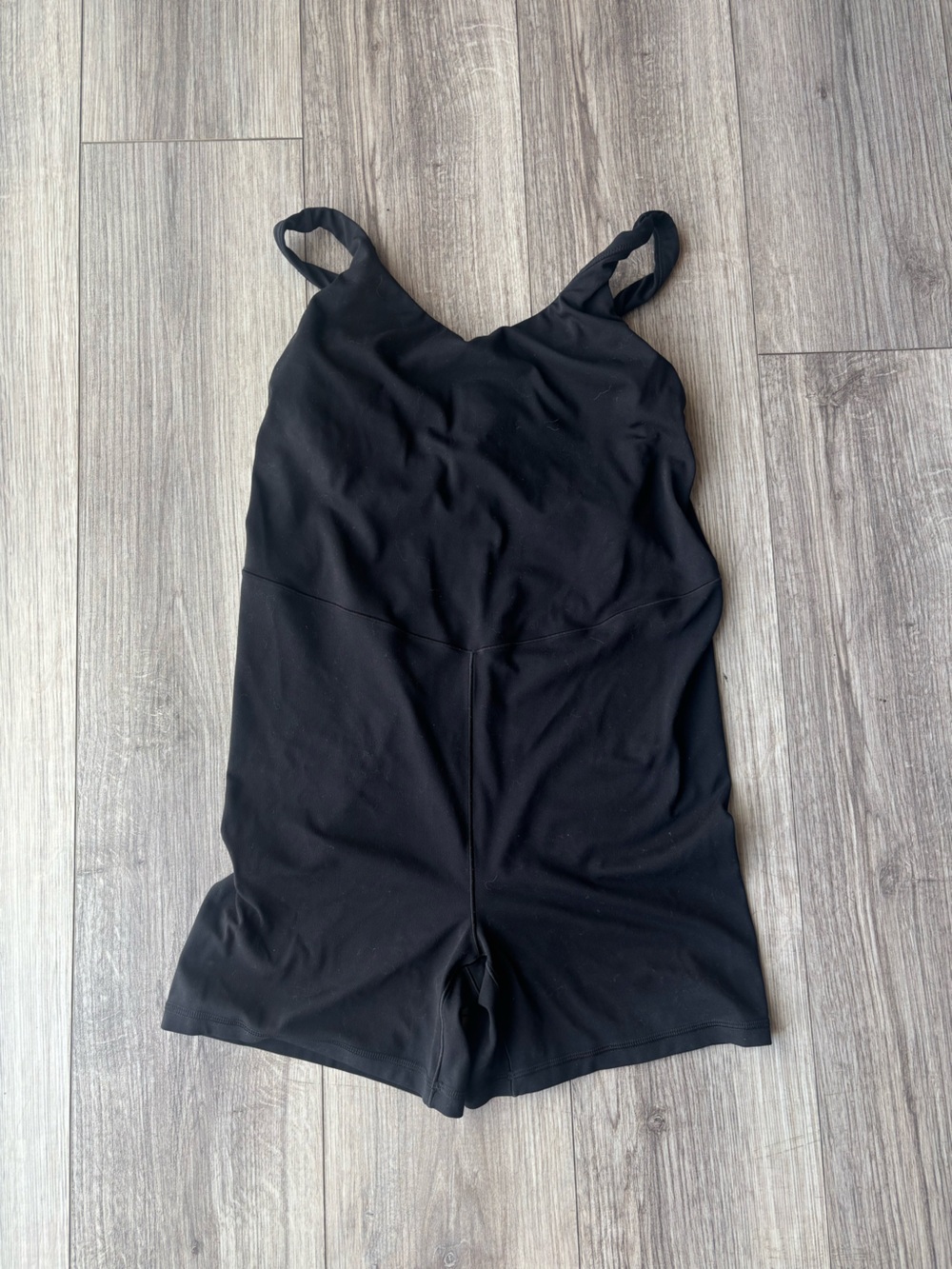aerie Black Sleeveless Bodysuit Romper